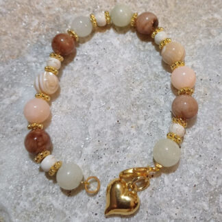 Κομψό βραχιόλι με μαργαριτάρια