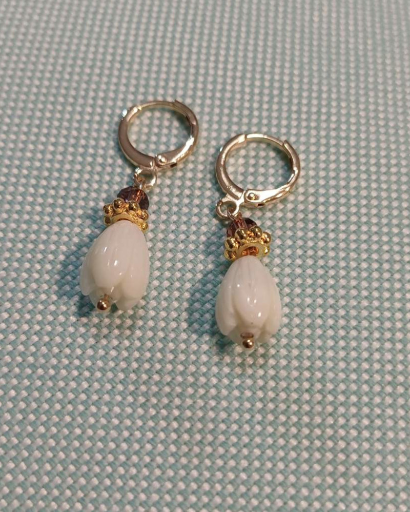 Σκουλαρίκια από φίλντισι